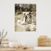 Poster 19ème C. Swans à Paris (Cuisine)