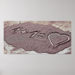 Poster 1 + 1 Égal à l'amour