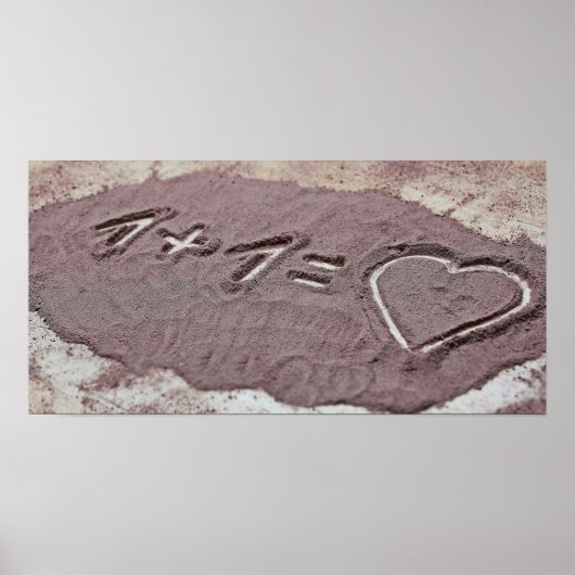 Poster 1 + 1 Égal à l'amour (Devant)