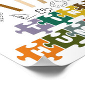 Poster 1/4, C'est un bon jour pour apprendre de minuscule (Coin)