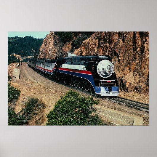 Poster 1 American Freedom Train (SP) 4449, Cape Horn, CA (Devant)