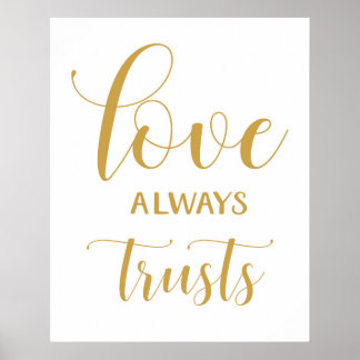 Poster 1 Corinthians 13 - Wedding Aisle Signs
