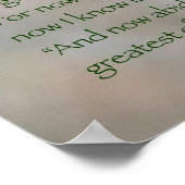 Poster 1 Corinthiens 13 (Coin)