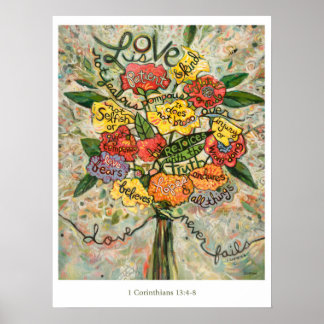 Poster 1 Corinthiens 13, L'amour est l'affiche du patient