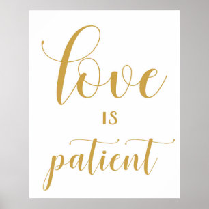 Poster 1 Corinthiens 13 - Signes Mariages