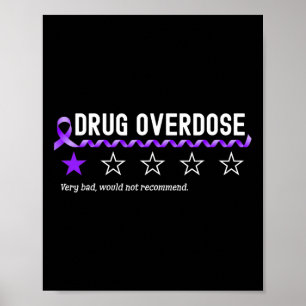 Poster 1 Étoile Cote Drogue Surdose Sensibilisation Fun F