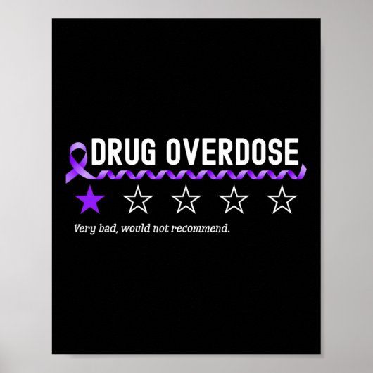 Poster 1 Étoile Évaluation Conscience de l'overdose de dr (Devant)
