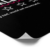 Poster 1 Étoile Notation Sickle Cell Sensibilisation Funn (Coin)