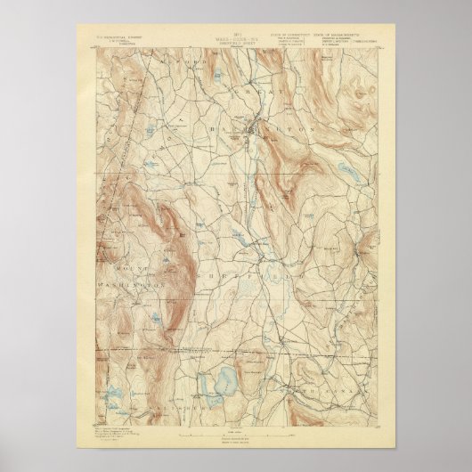 Poster 1 feuille Sheffield (Devant)