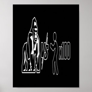 Poster 1 Gorille à dos argenté vs 100 humains_3