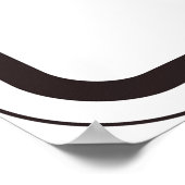 Poster 1 Heure De Parking Pour Zones De Parking Contrôlée (Coin)