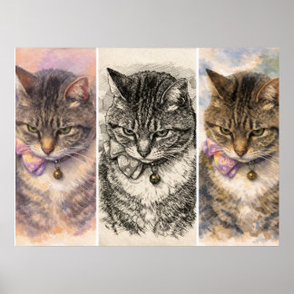 Poster 1 Humeur + 3 Ambiances = Purrfection Totale