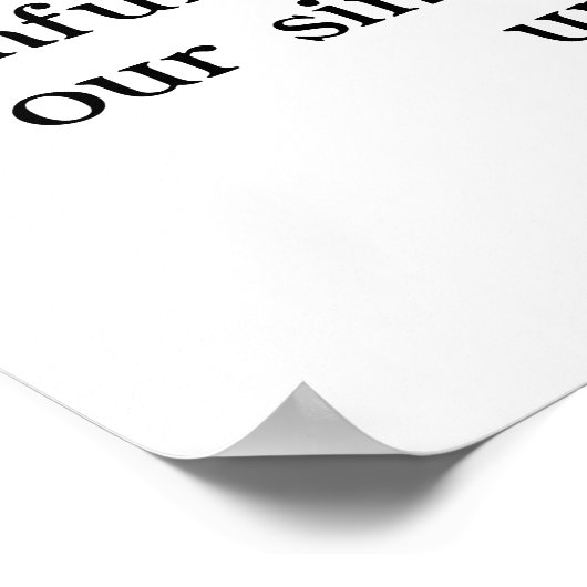 Poster 1 Jean 1:9 Avec un aigle devant le drapeau américa (Coin)