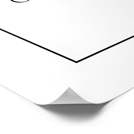 Poster 1 Photo QR Code Elegant Newspaper Wedding Program (Coin)