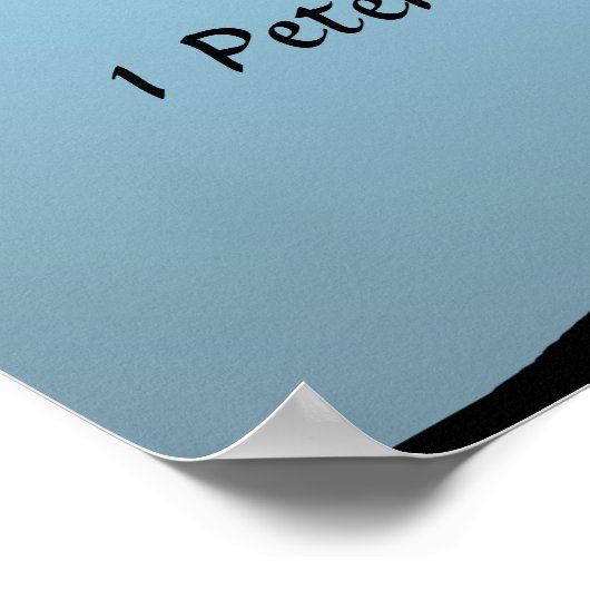 Poster 1 Pierre 1:7 (Coin)