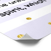 Poster 1 Pierre 3:3-4 Beauté intérieure Verset biblique A (Coin)