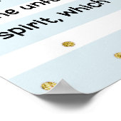 Poster 1 Pierre 3:3-4 La beauté intérieure - Verset bibli (Coin)