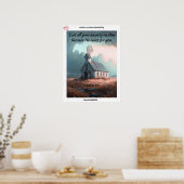 Poster 1 Pierre 5:7 (Cuisine)