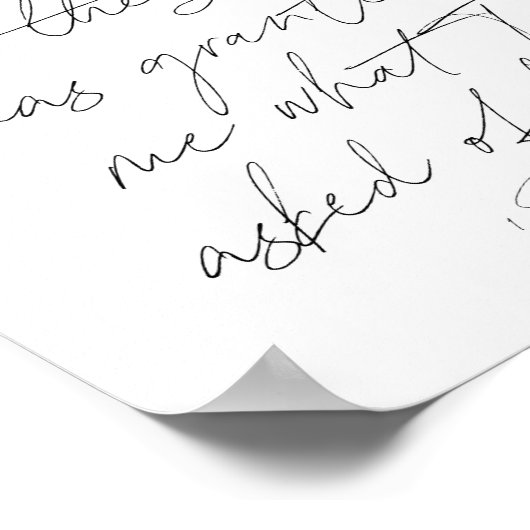 Poster 1 Samuel 1:27 (Coin)