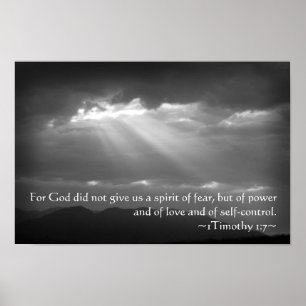 Poster 1 Timothée 1:7