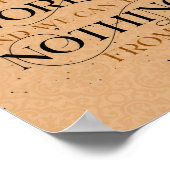 Poster 1 timothy 6:7, verset de la bible chrétienne inspi (Coin)