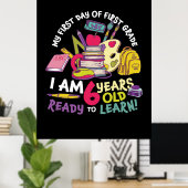 Poster 1e Jour de première grade (Bureau à domicile)