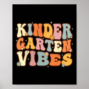 Poster 1er jour d'école ambiance jardin d'enfants étudian