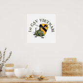 Poster 1ère Cav Vietnam (Cuisine)