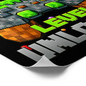 Poster 1ère classe Jeu vidéo déverrouillé Pixel Ck To S (Coin)