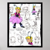 Poster 1ère fiche de contact pour Sally Robertson (Devant)