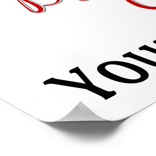 Poster 1ère fille anniversaire - Bug dame - 1 - coccinell (Coin)