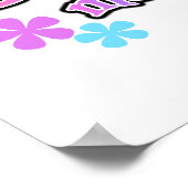 Poster 1ère fois Mommy Rainbow Text Cadeaux (Coin)