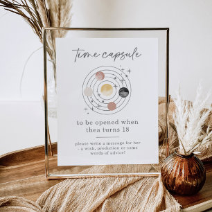 Poster 1ère Visite Autour De L'Affiche De La Capsule De T