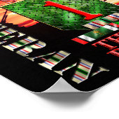 Poster 1re Division d'infanterie Tempête du désert Vétéri (Coin)