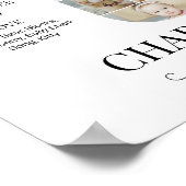 Poster 1st Birthday Number 1 Milestone Baby Photo Collage (Coin)