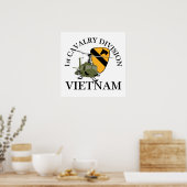 Poster 1st Cav Vietnam Vet (Cuisine)