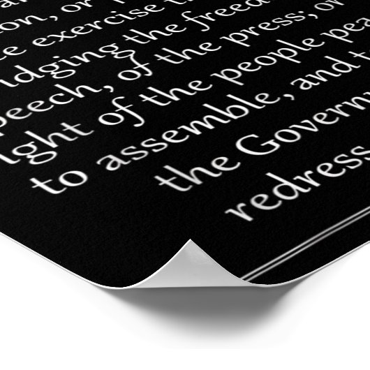 Poster 1st First Amendment U.s. Constitution Patriot  (Coin)