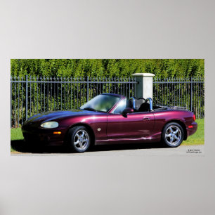 POSTER 2000) EDITION SPÉCIALES DE MAZDA MIATA (