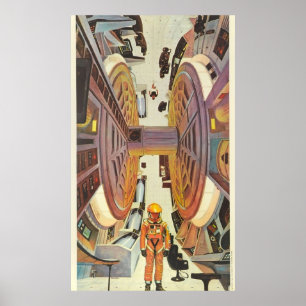 Poster 2001 Odyssée spatiale