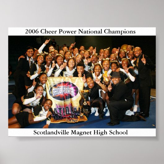 Poster 2006 Cheer Power National Champions (Devant)