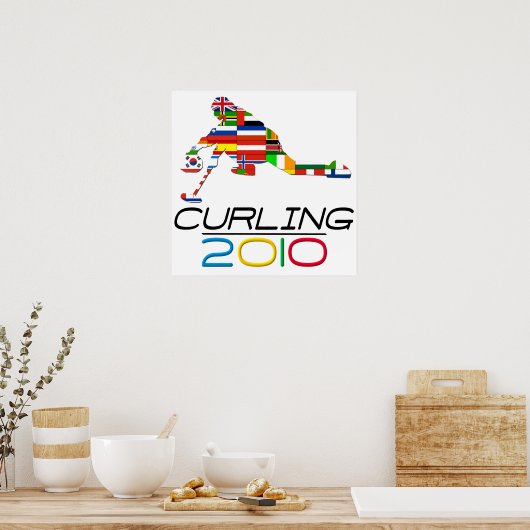 Poster 2010 : Curling (Cuisine)