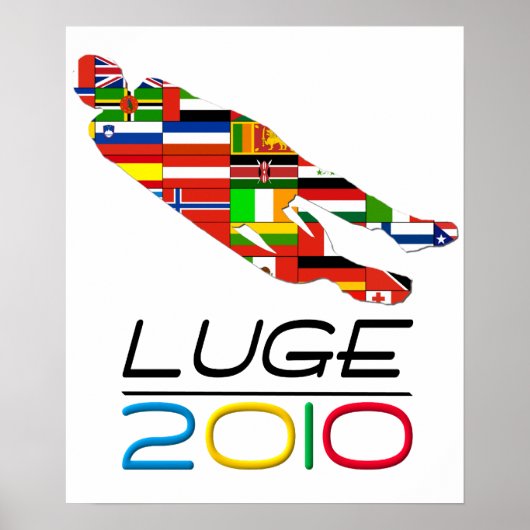 Poster 2010 : Luge (Devant)