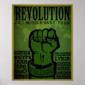 Poster 2011 Revolution Print (Devant)