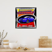 Poster 2011 WRX bleu turbocompressé (Cuisine)