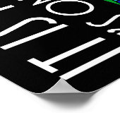 Poster 2012 Ce n'est pas la fin, c'est seulement le début (Coin)