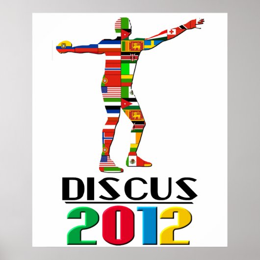 Poster 2012 : Discus (Devant)