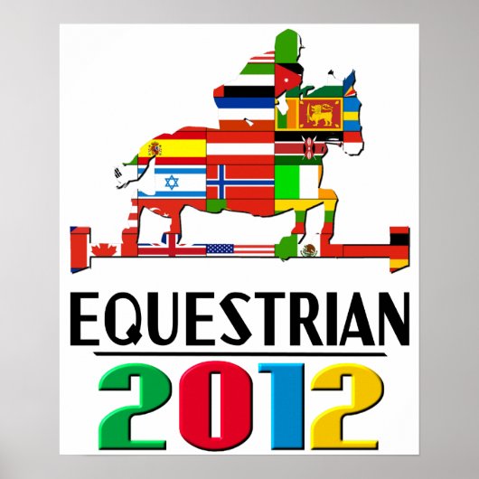 Poster 2012 : Equestre (Devant)