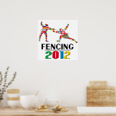 Poster 2012 : Escrime (Cuisine)