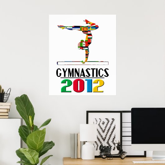 Poster 2012 : Gymnastique (Bureau à domicile)