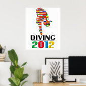 Poster 2012 : Plongée (Bureau à domicile)